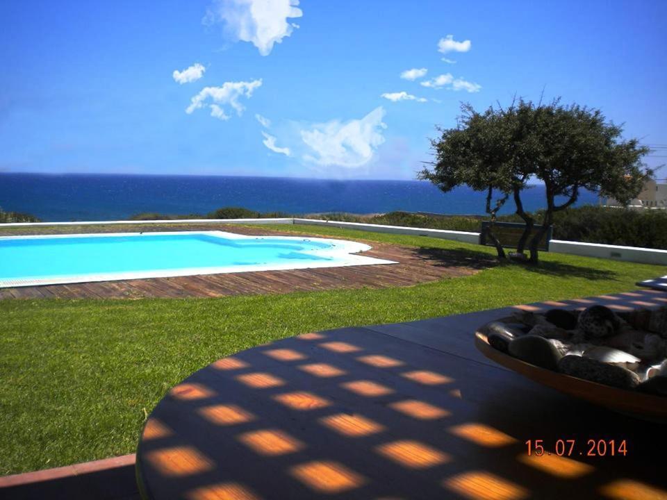 Cristelia Seafront & Pool Villa لاخنيا المظهر الخارجي الصورة