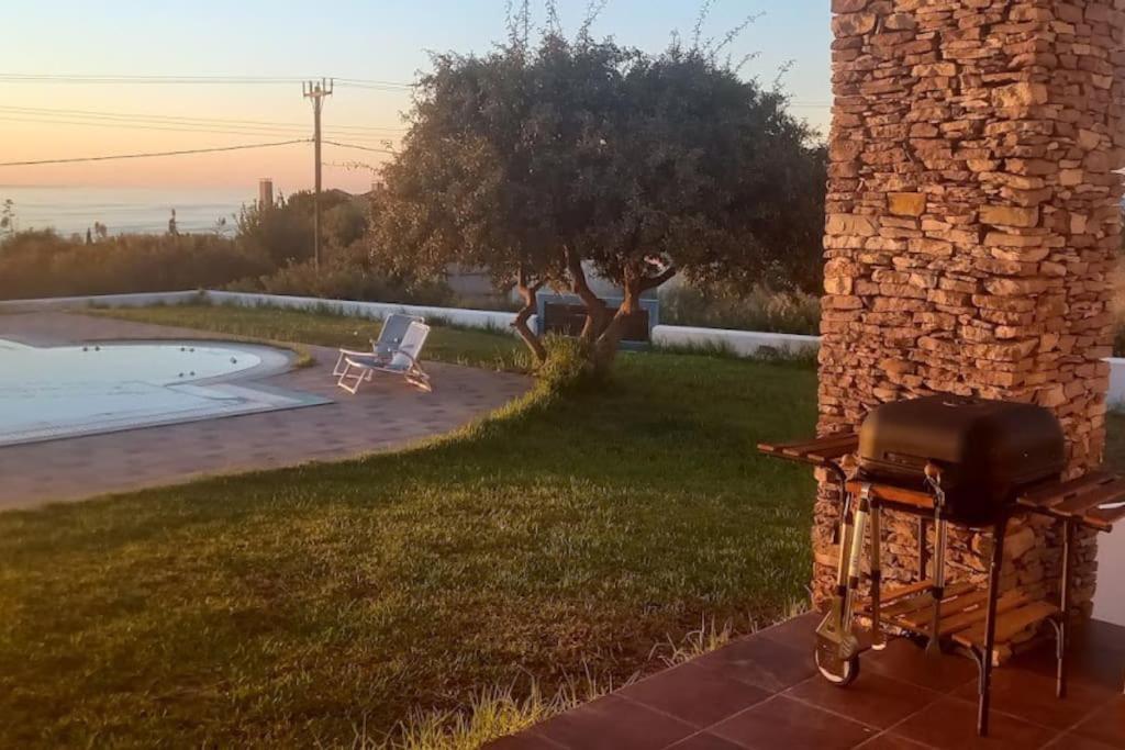 Cristelia Seafront & Pool Villa لاخنيا المظهر الخارجي الصورة